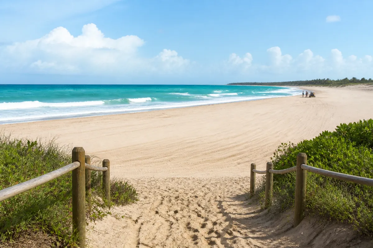 Praia organizada depois de evento litorâneo